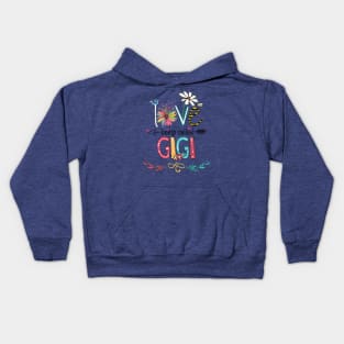 Love Being Called Gigi Happy Mother's Day Kids Hoodie